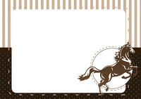 grafic design horses